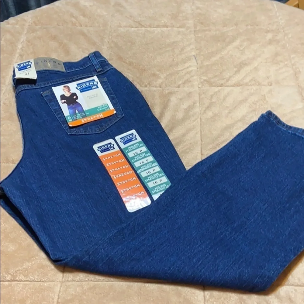 Lee Rider mid rise straight Leg Jeans